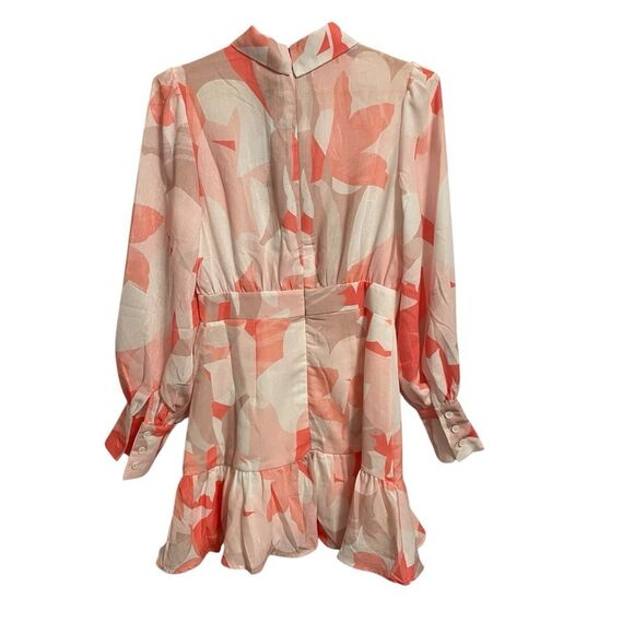 Style State Racquel Mini Dress Button Front Long Sleeves Size 8 NWT - Picture 4 of 7